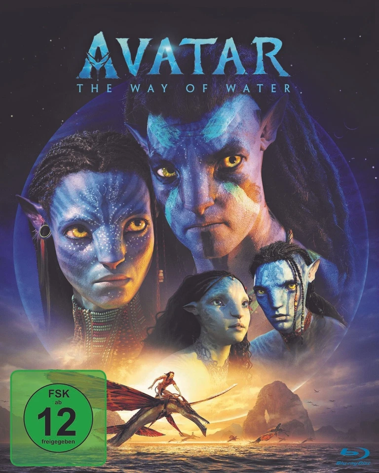 Avatar - Teil: 2 - The Way of Water (2023)[Blu-ray/NEU/OVP] von James Cameron - Bild 1 von 4