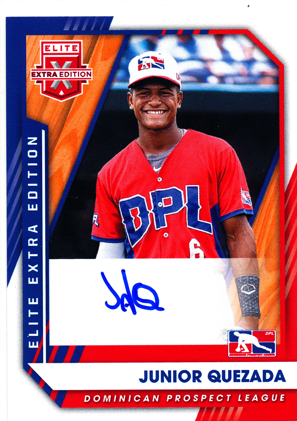 JUNIOR QUEZADA 2021 Panini Elite Extra Edition DOMINICAN PROSPECT