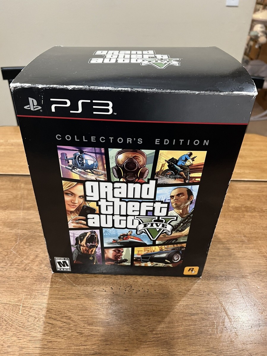Grand Theft Auto 5 V (Sony PS3, 2013) - Collectors Edition Grand Theft Auto 5 V (Sony PS3, 2013) - Collectors Edition