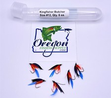 Kingfisher Butcher Wet Fly, 6 Fly in tube, FREE shipping on Additional Items!