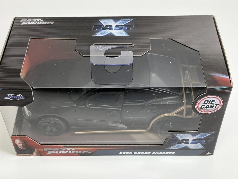 Fast And Furious Fast X 2006 Dodge Charger Auto Da Rapina 1:32 Scala Jada 33374 - Immagine 2 di 4