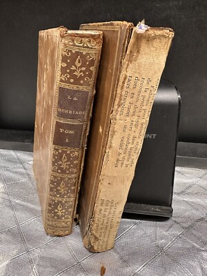 1770 Voltaire Antique Set: Tom I & II La Henriade: Nouvelle Edition