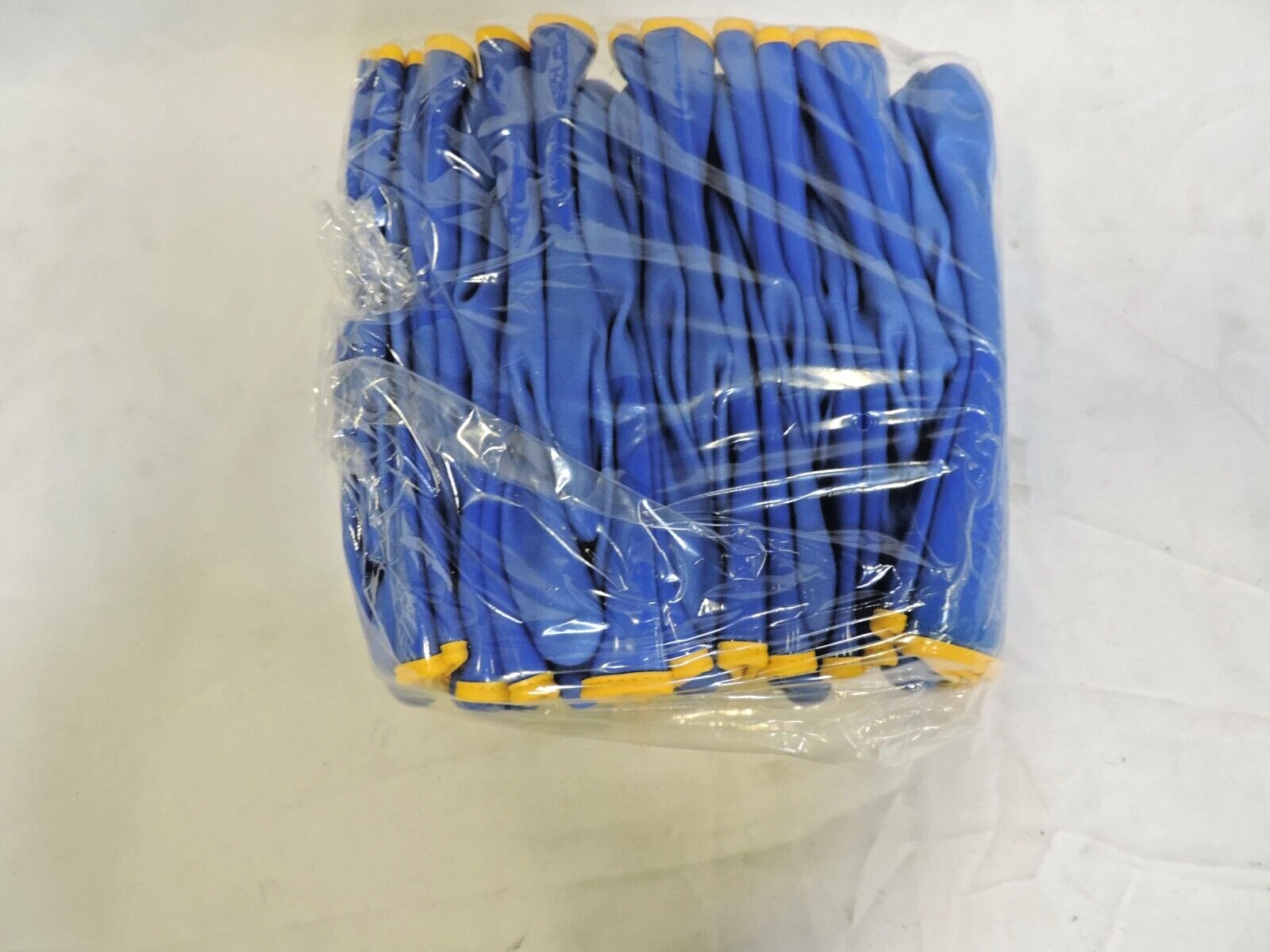 Global Glove 8490-XL 12in Bue PVC Glove, Size XL, Tripple Dipped, 12/box