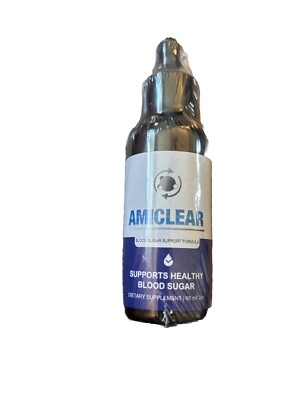 AMICLEAR-Healthy Blood Sugar Support Supplement Drops - 60 ML/2oz-NEW EXP 1/27