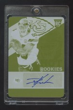 Travis Kelce 2013 SCORE ROOKIE RC AUTOGRAPH 1/1 MASTERPIECE CHIEFS SB CHAMPS HOT