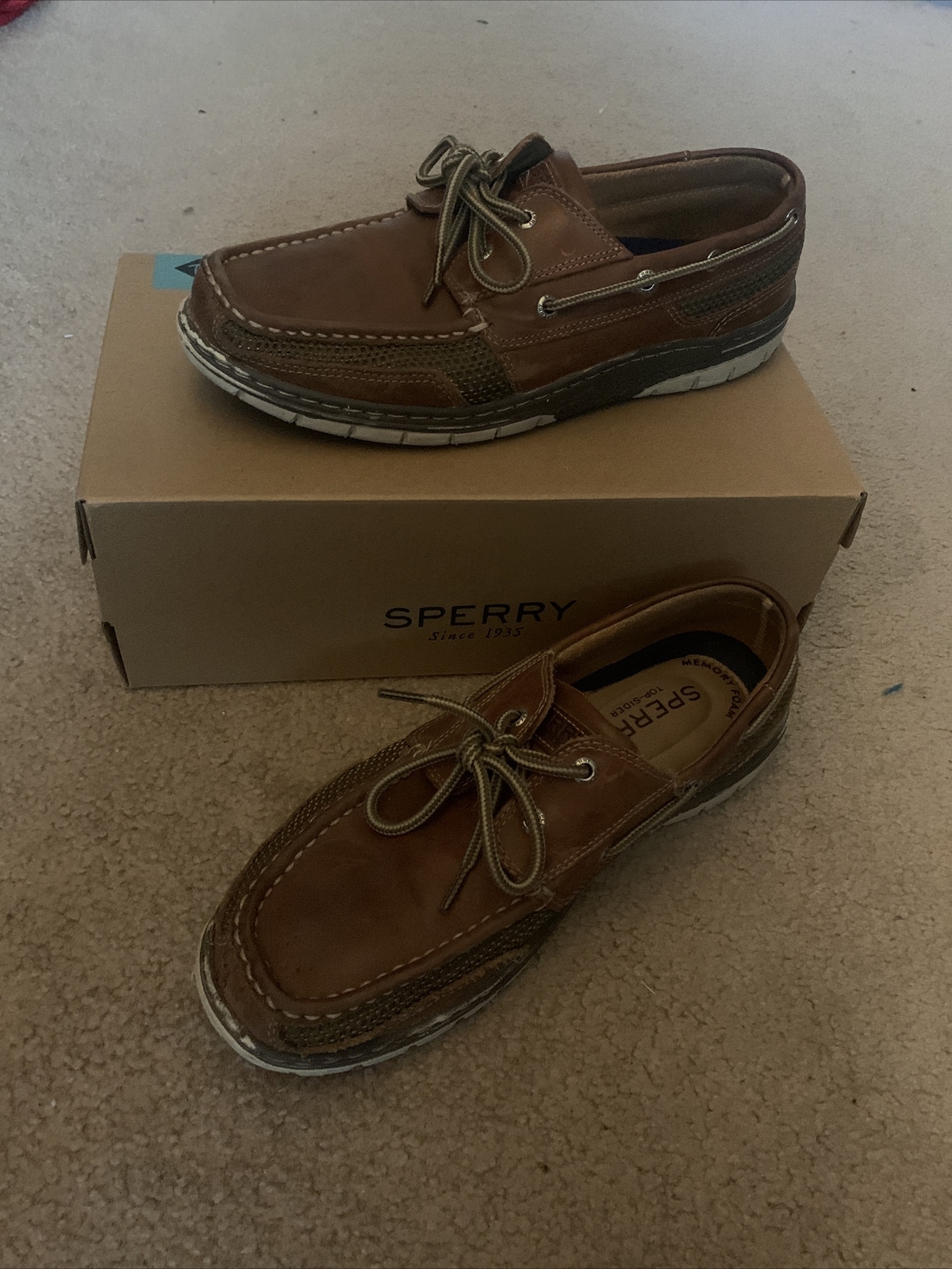 Tarpon Ultralite Tan Boat Shoe Size 