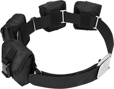 Scuba Weight Belt with 4 Pockets, Quick Release Buckle Diving Pocket Weight Belt