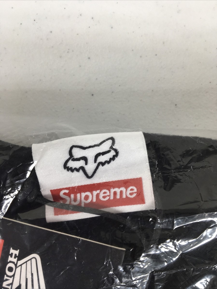 Supreme Honda Fox Racing Crewneck Black XL FW19 Brand New Supreme Honda Fox Racing Crewneck Black XL FW19 Brand New