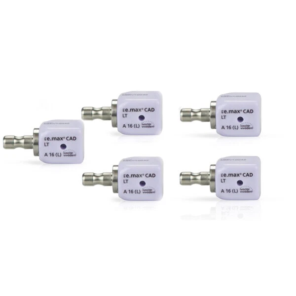 Ivoclar Vivadent 645599 IPS e.max CAD inLab CEREC Blocks LT BL2 A16(L) 5/Pk