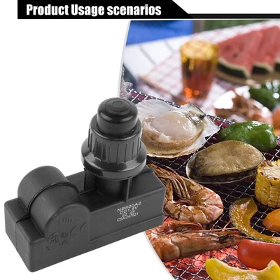 Einfacher BBQ Gas Grill Z??nder 2 Outlet f??r sicheres und bequemes Grillen