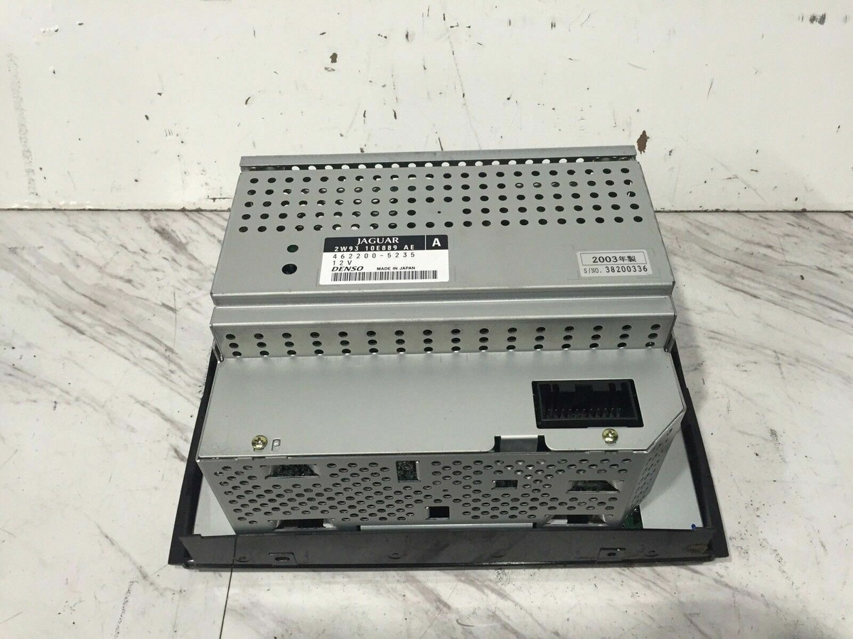 2004-07 Jaguar Xj8 OEM Navigation Screen AMFM Radio Climate