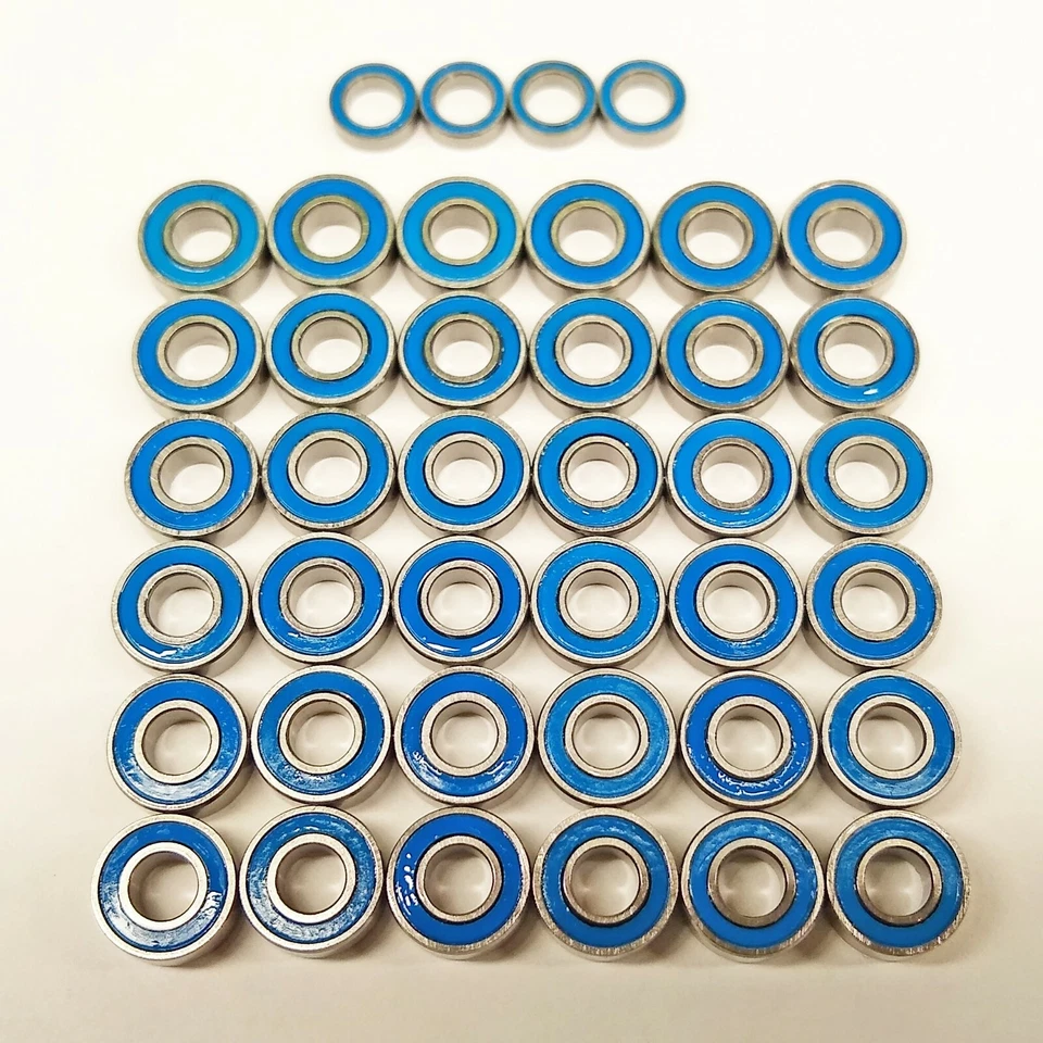 TAMIYA KING YELLOW / KONGHEAD / G6-01 40 Bearing kit - Hop Up Upgrade - UK STOCK