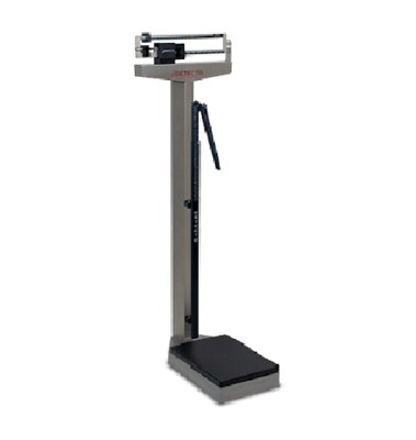 Detecto 439S Height Rod Stainless Steel Weighbeam Physician's Scale