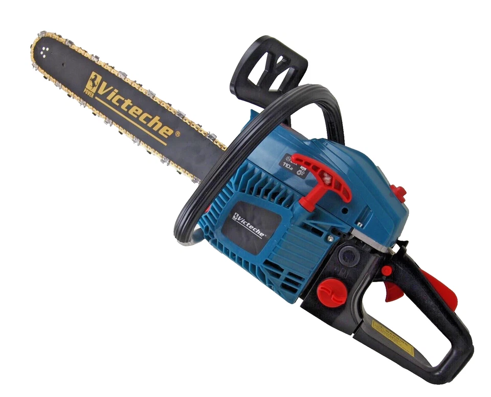 Victeche 20" Gasoline Chainsaw Petrol Gas Saw Wood Cutting 68cc 2 Stroke VG12021 - Image 2 of 4