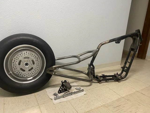 Sportster drag bike for cheap sale
