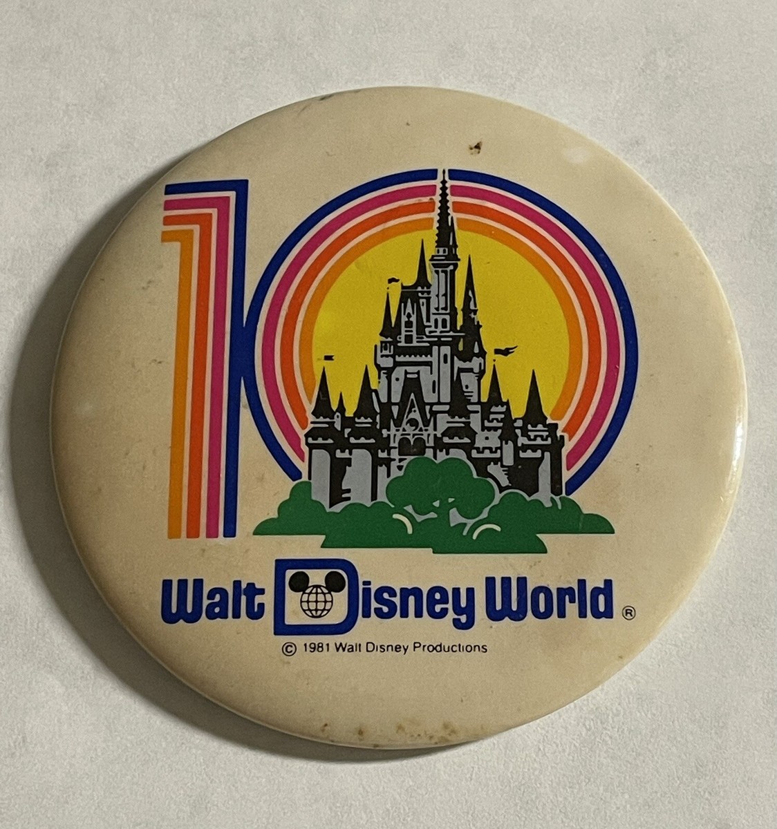【新品】1周年&10th Anniversary PINS COLLECTION Collection of (10) WDW Anniversary Pins - ID