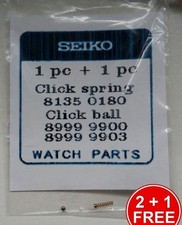SPRING  CLICK BALL - SEIKO BEZEL REPAIR 6309 H558 6306 7C43 7002 8123 7S26...