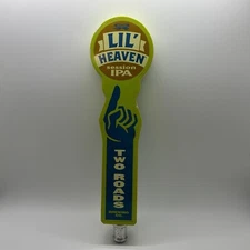 Two Roads Lil' Heaven Session IPA Vintage Like Green Beer Tap Handle Used