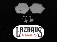 Warhammer Fantasy "Oldhammer" - 2 Mighty Empire Tiles w/ bits (oop plastic)