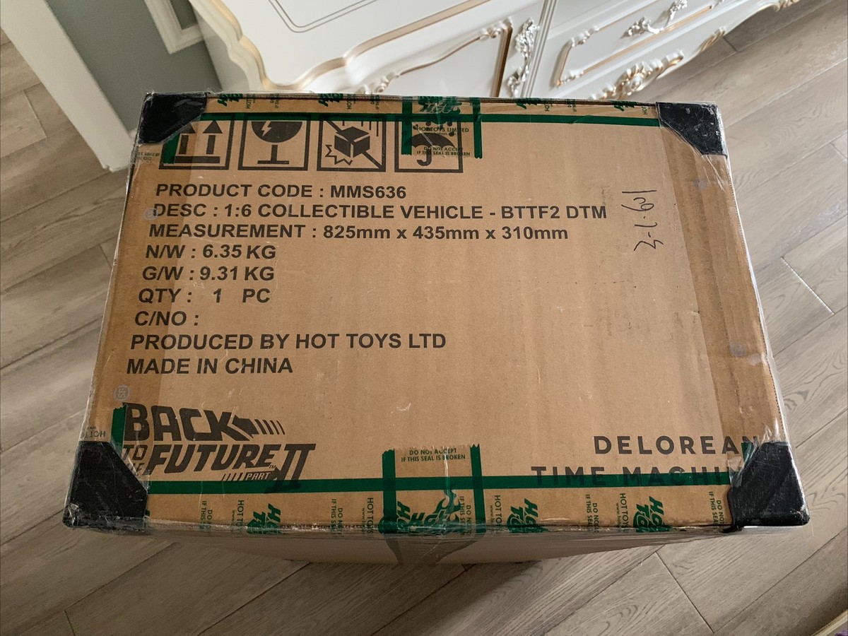 Hot Toys Mms636 1/6 Back To The Future Ii Delorean Time Machine