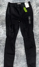 So Good For Life Women’s High Rise Jeggings New With Tags Black Size 9 / 29W