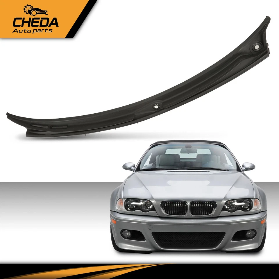 Lower Motor Cowl Cover-Windshield Wiper Grille Fit For 97-06 BMW E46 323i 328i - Image 2 of 4