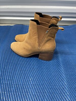 Toms Cognac Esme Tan Leather Casual Autumn Minimalist Brown