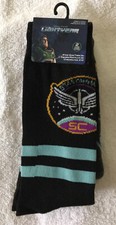 TOY STORY BUZZ LIGHTYEAR 2 Pairs Crew Socks Men Size 6-12 NEW
