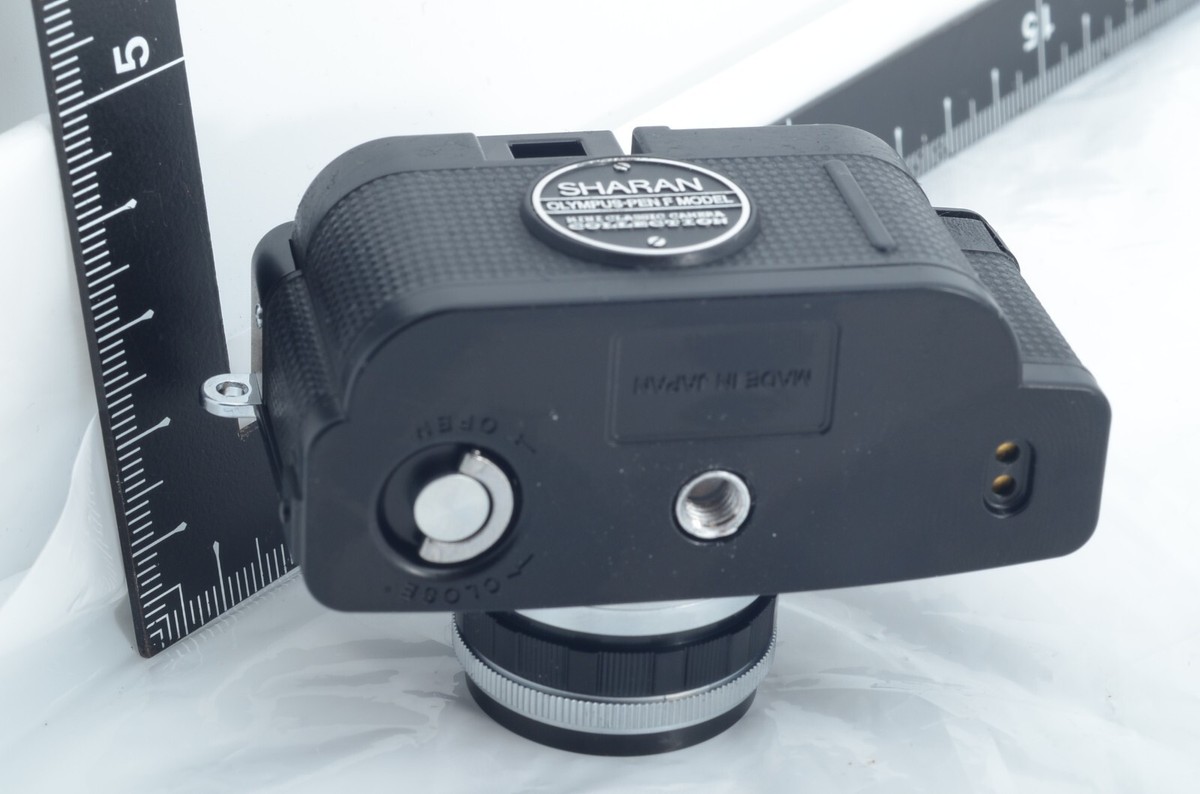 メガハウス SHARAN OLYMPUS PEN-F ブラック シャラン Rare! Megahouse Sharan Olympus PEN-F BLACK Miniature Film Camera