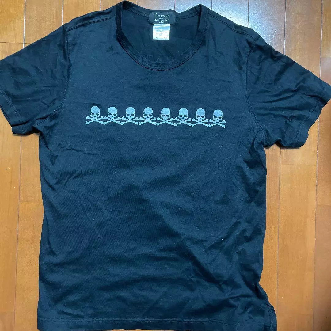 MASTERMIND JAPAN THEATER 8 Skull Bone Short Sleeve T-shirt Tops Men M From Japan