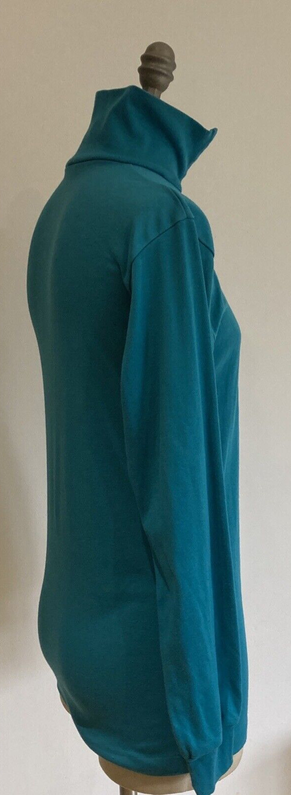 Vintage 1980s Retro C & A Rodeo Snowboarding Themed Quarter Zip Top, 38" Chest 7