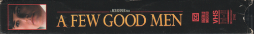 A Few Good Men (VHS, 1993) Tom Cruise, Jack Nicholson, Demi Moore, Kevin Bacon, - Picture 3 of 5