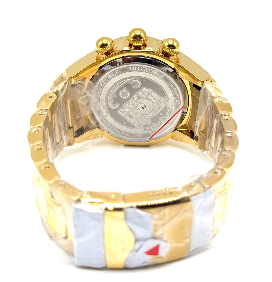 RELOJ INVICTA Lupah 14204 47mm Cuarzo Nuevo Usado Tienda Muy Pequeños Arañazos en Estuche Foto 3 de 4