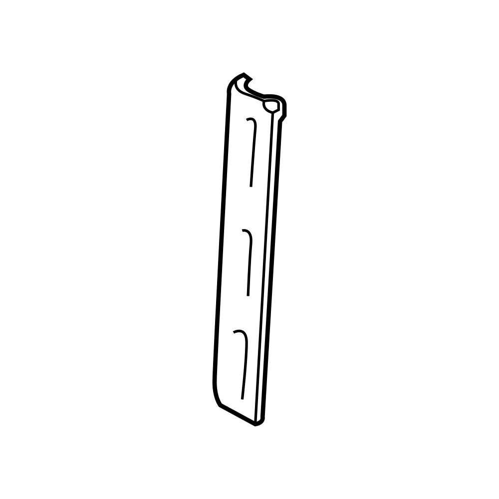 Genuine OEM Front Right Radiator Support Splash Shield Seal For 