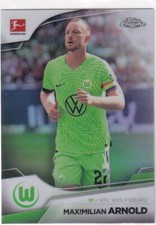 Topps 2023 Bundesliga Chrome No. 99 Maximilian Arnold Refractor Silver