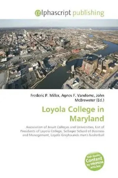 Loyola College In Maryland Frederic P. Miller (U. A.) Taschenbuch Englisch 2026-image