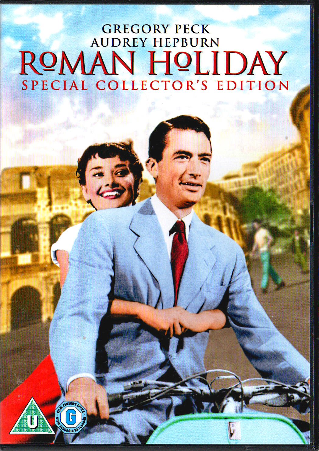 Roman Holiday - DVD - U - Comedy - Gregory Peck & Audrey Hepburn - FAST POST