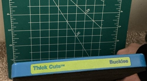 ELLISON DESIGNS BUCKLES DIE SET THICK CUTS SIZZIX