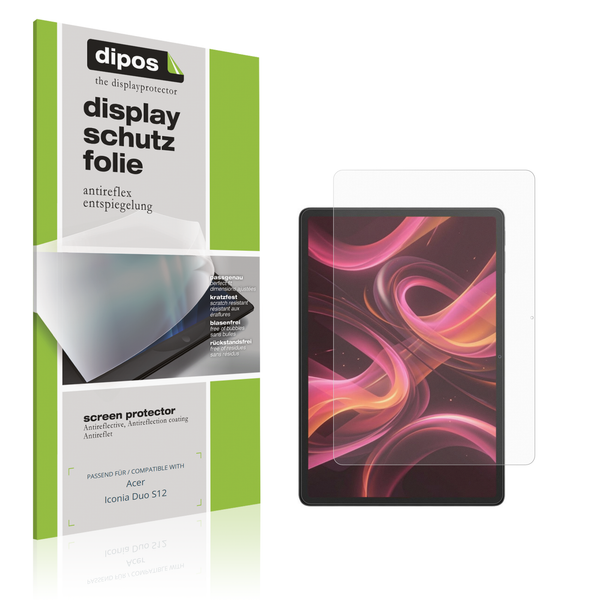 2X Schutzfolie Matt FüR Acer Iconia Duo S12 Displayschutzfolie Folie Display-image