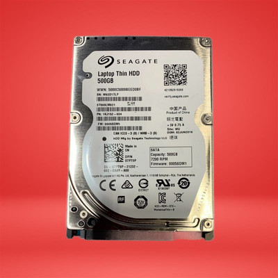 Seagate ST500LM021 500GB 2.5'' SATA 7.2K HDD Dell 07P79P Laptop Hard Drive