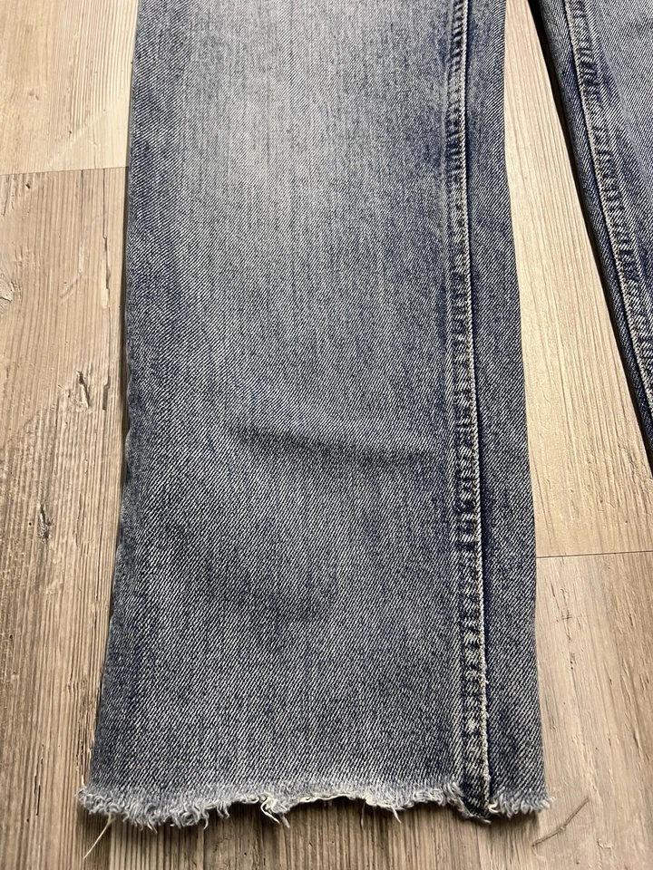 Винтажные женские джинсы GAP специальный выпуск с заниженной талией размер 6 на пуговицах сделано в США - Изображение 4 из 4