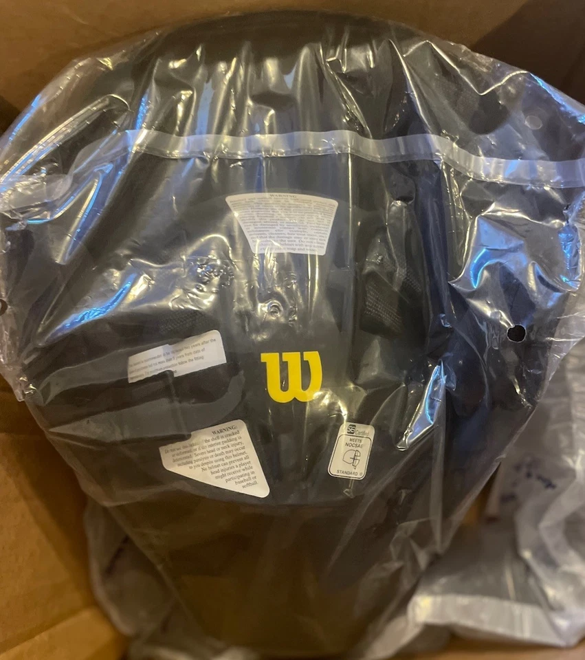 Wilson Pro Stock Titanium Umpire Helmet - New with Tags - Image 3 of 4