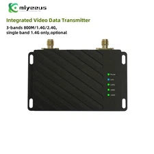 2.5W Integrated Video Data Transmitter RC Video Data Link with Shell 3km/15km