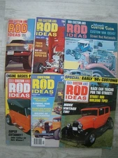 Vintage Lot of Six 1001 CUSTOM AND ROD IDEAS Magazines- 1970, 1971, 1976, 1977
