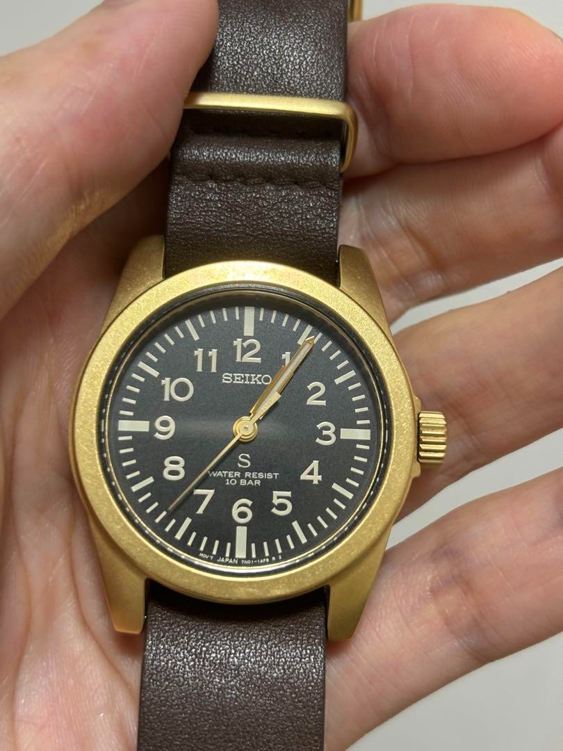 美品 SEIKO NANO universe sus復刻 7n01-0ks0 Seiko Nano Universe Sus Reprint 7N01-0Ks0 Limited To 300