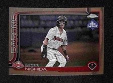 2025 Topps Pro Debut - Chrome Rikuu Nishida #PDC-86