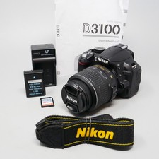 Nikon D3100 14.2MP Digital SLR Camera w/ 18-5...