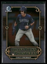 Colt Emerson Rookie 2023 Bowman Draft Picks and Prospects Seattle Mariners