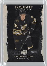 2023 The Cup 2023-24 Exquisite Collection Black 75/99 Matthew Poitras #EB-PO 1q2