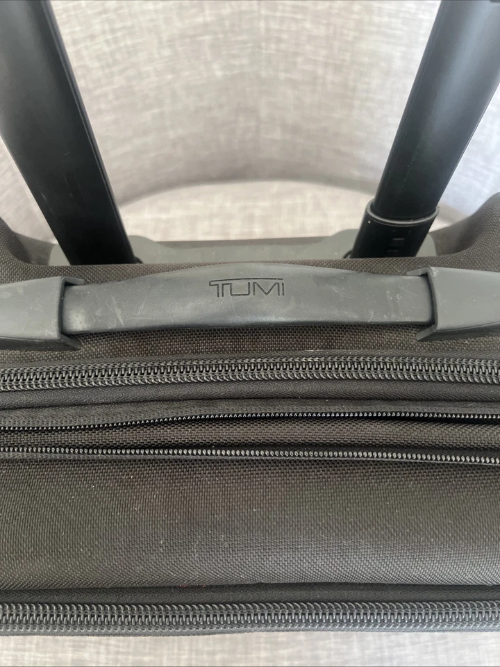 TUMI Alpha Compact Wheeled Expandable Business Carry On Laptop Bag 26124DH - Image 2 of 4